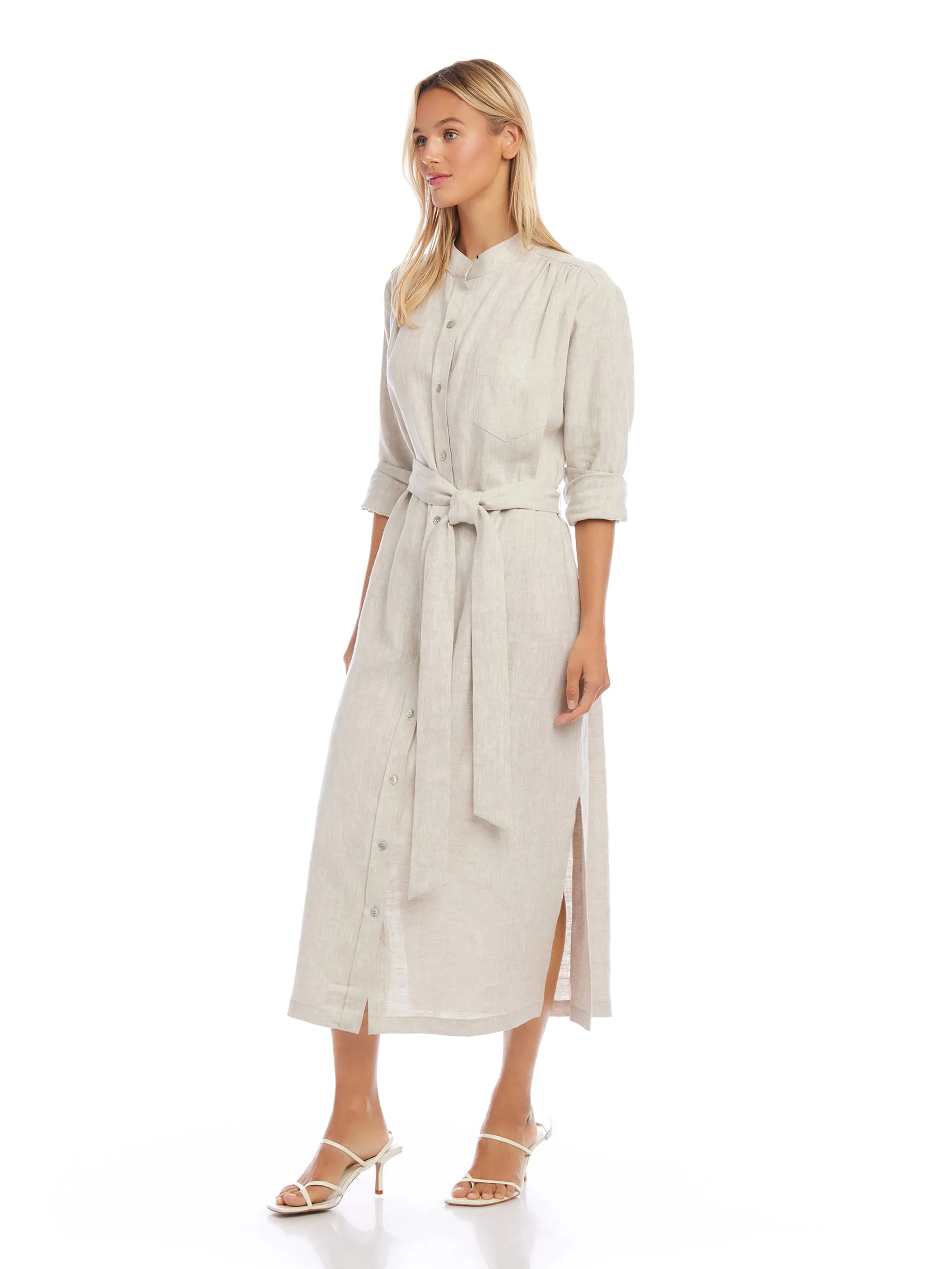 Midi Length Shirtdress