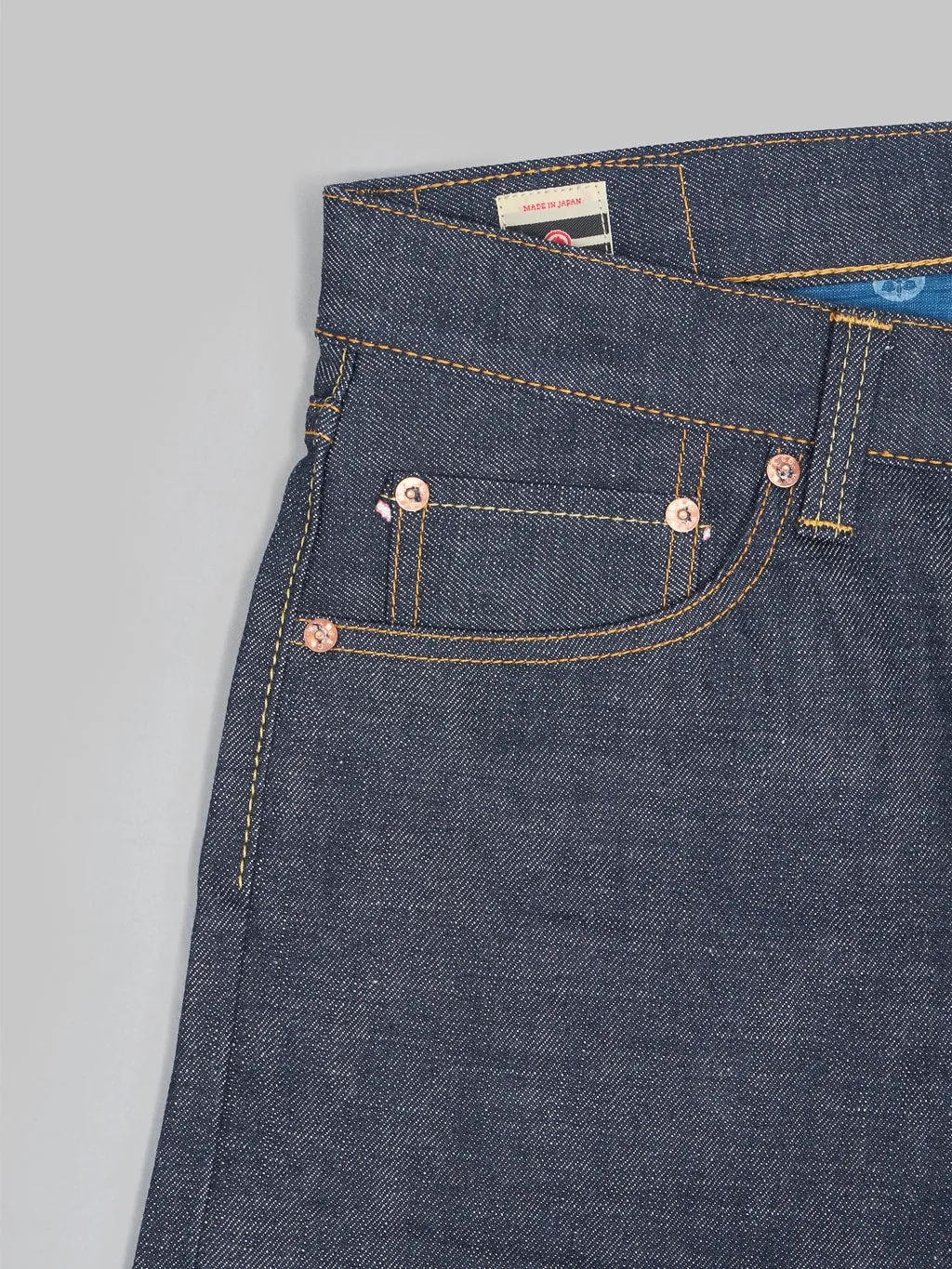 Momotaro 0306-40 14.7oz "Legacy Blue" Tight Tapered Jeans