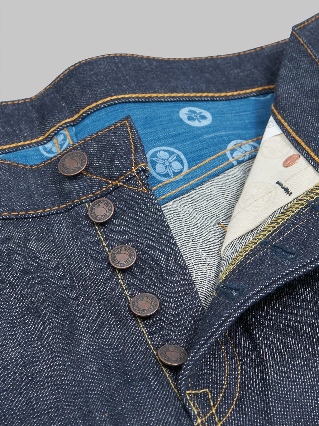 Momotaro 0306-40 14.7oz "Legacy Blue" Tight Tapered Jeans