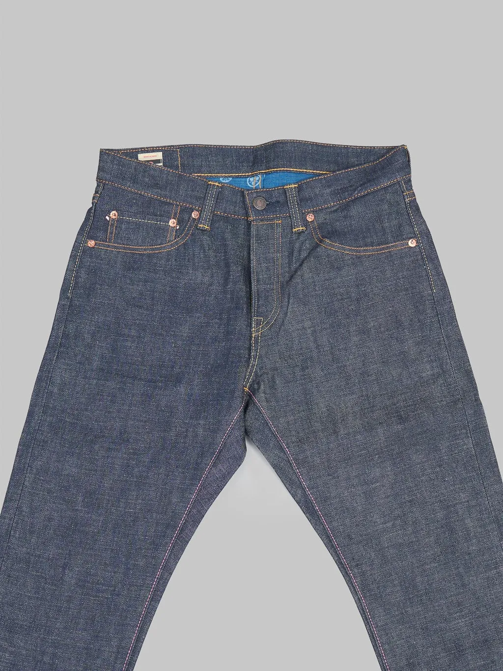 Momotaro 0306-40 14.7oz "Legacy Blue" Tight Tapered Jeans