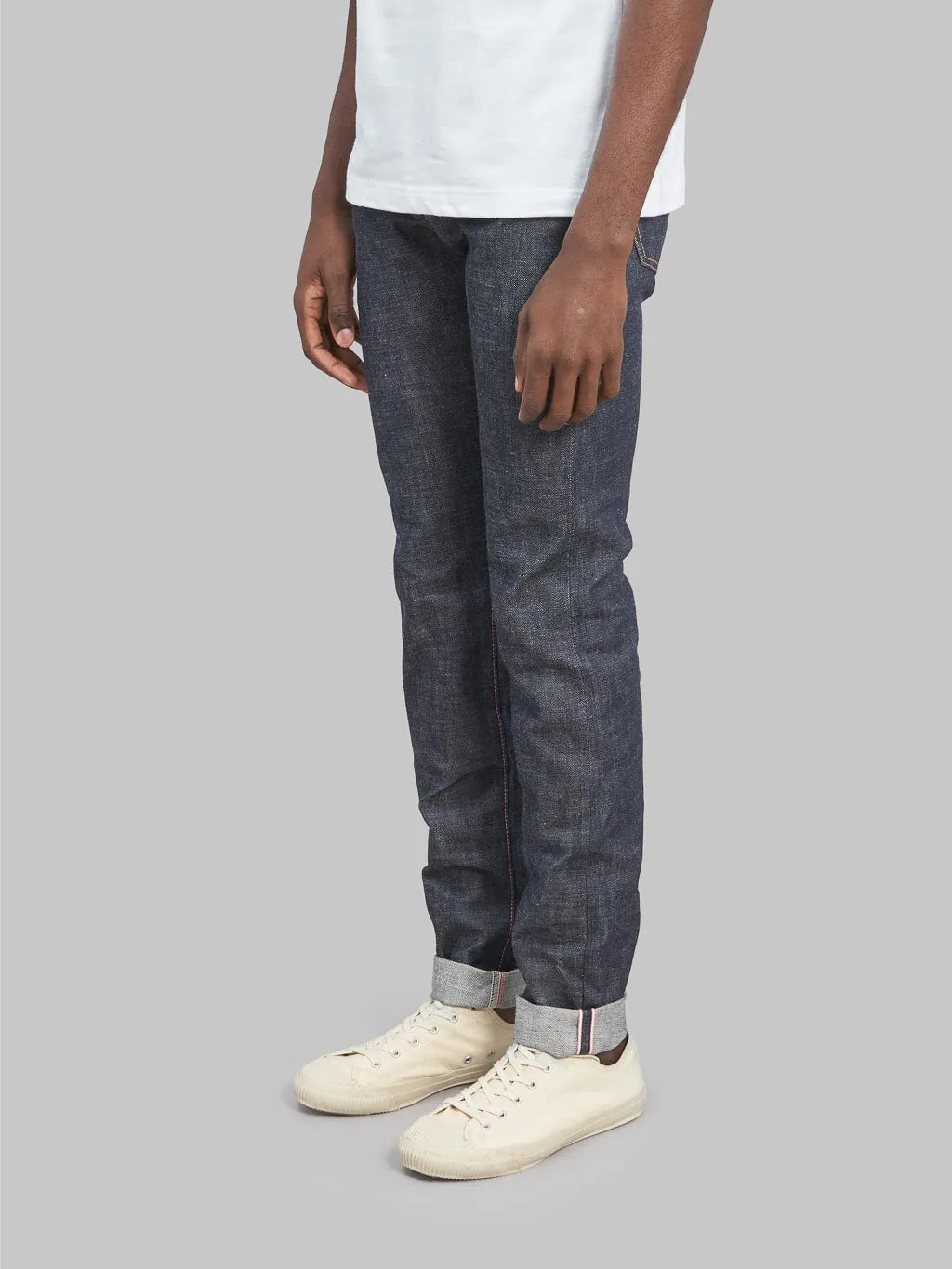 Momotaro 0306-40 14.7oz "Legacy Blue" Tight Tapered Jeans