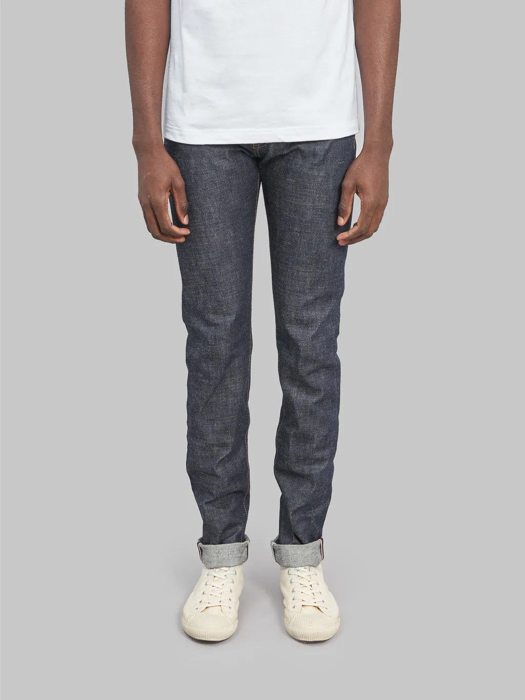 Momotaro 0306-40 14.7oz "Legacy Blue" Tight Tapered Jeans