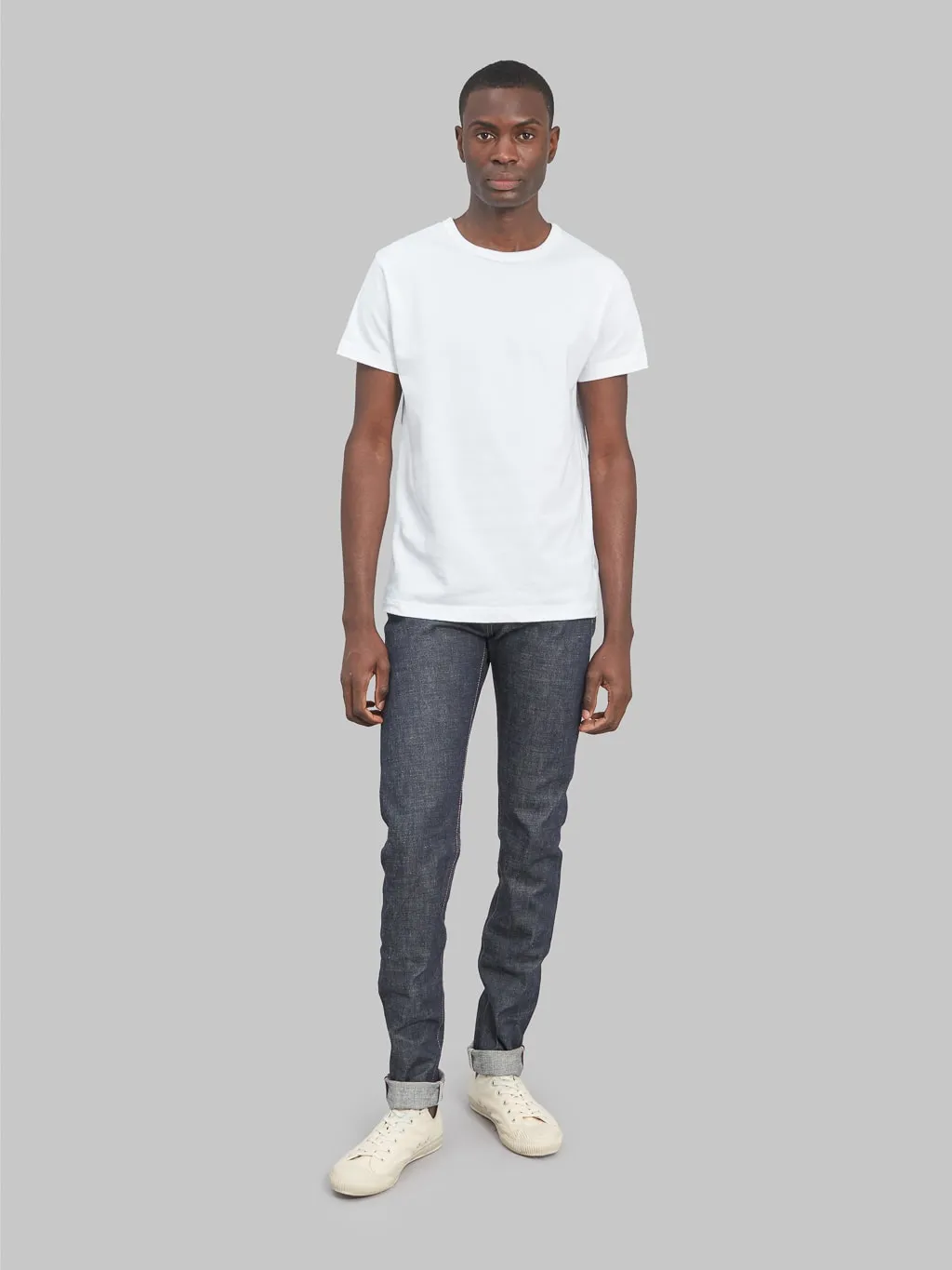 Momotaro 0306-40 14.7oz "Legacy Blue" Tight Tapered Jeans