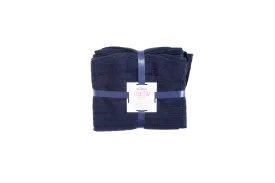 Navy - Cable Knit Blanket