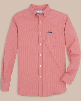 Ole Miss Rebels Gingham Button Down Shirt