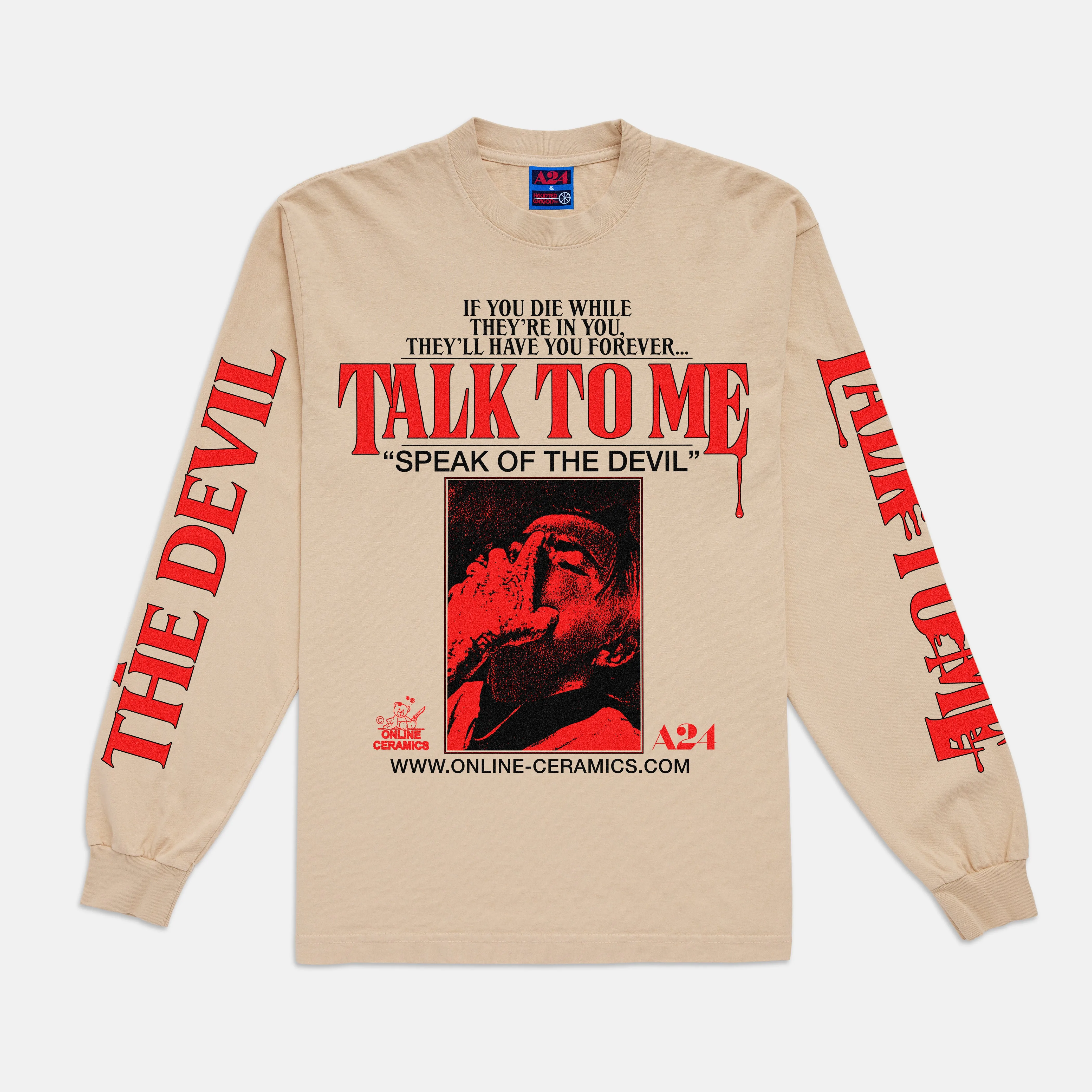 Long Sleeve Online Ceramics x Talk To Me Collaboration Shirt – Limited Edition