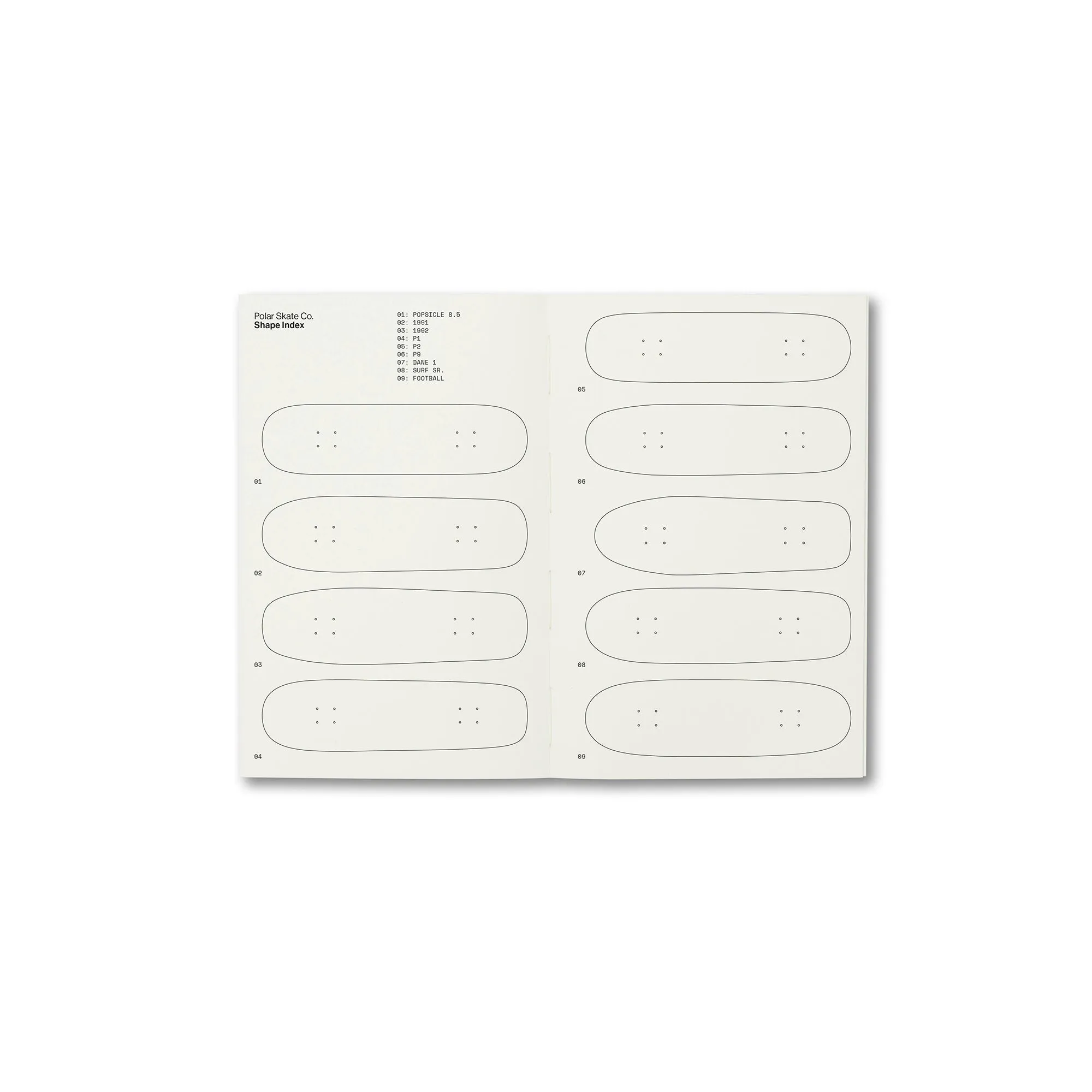 Pith® | Yuzu | Polar Skate Co. Deck Book - Black