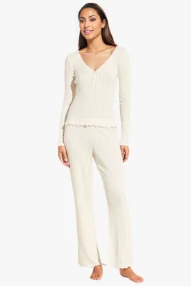 Pointelle Long PJ Set