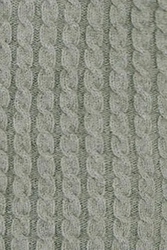 Possum Merino Cable Cardigan with Buttons