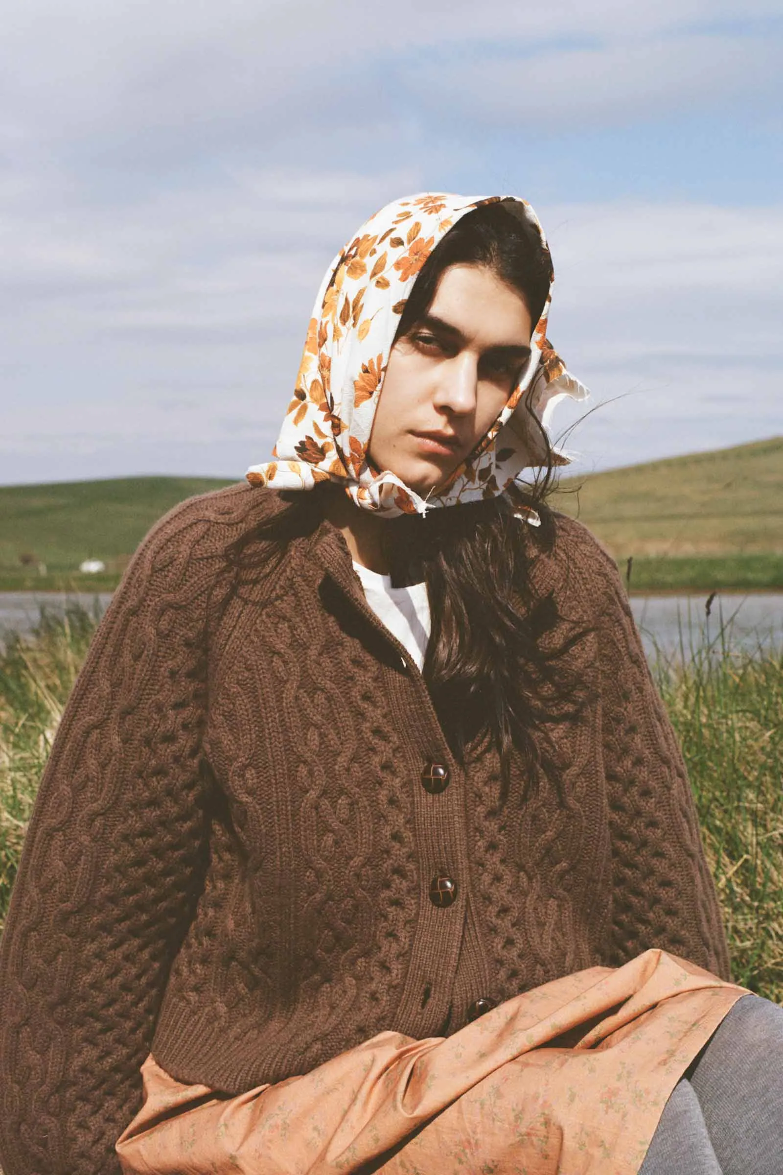 Quince Cardigan Brown