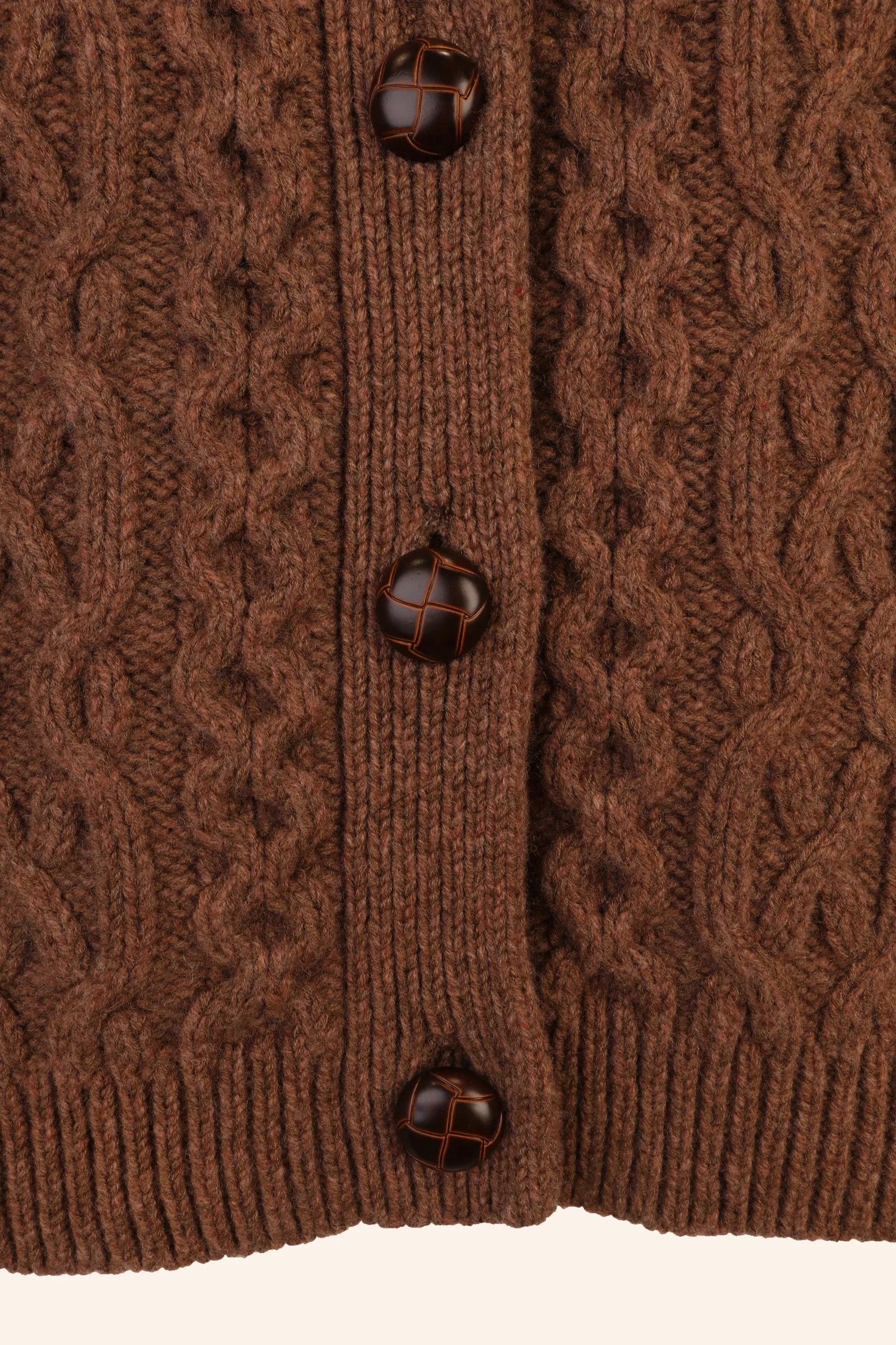 Quincy Cardigan Brown