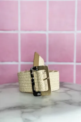 Reggie Belt in Cream