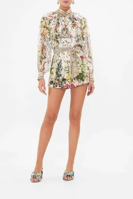Renaissance Romance Tuck Front Short