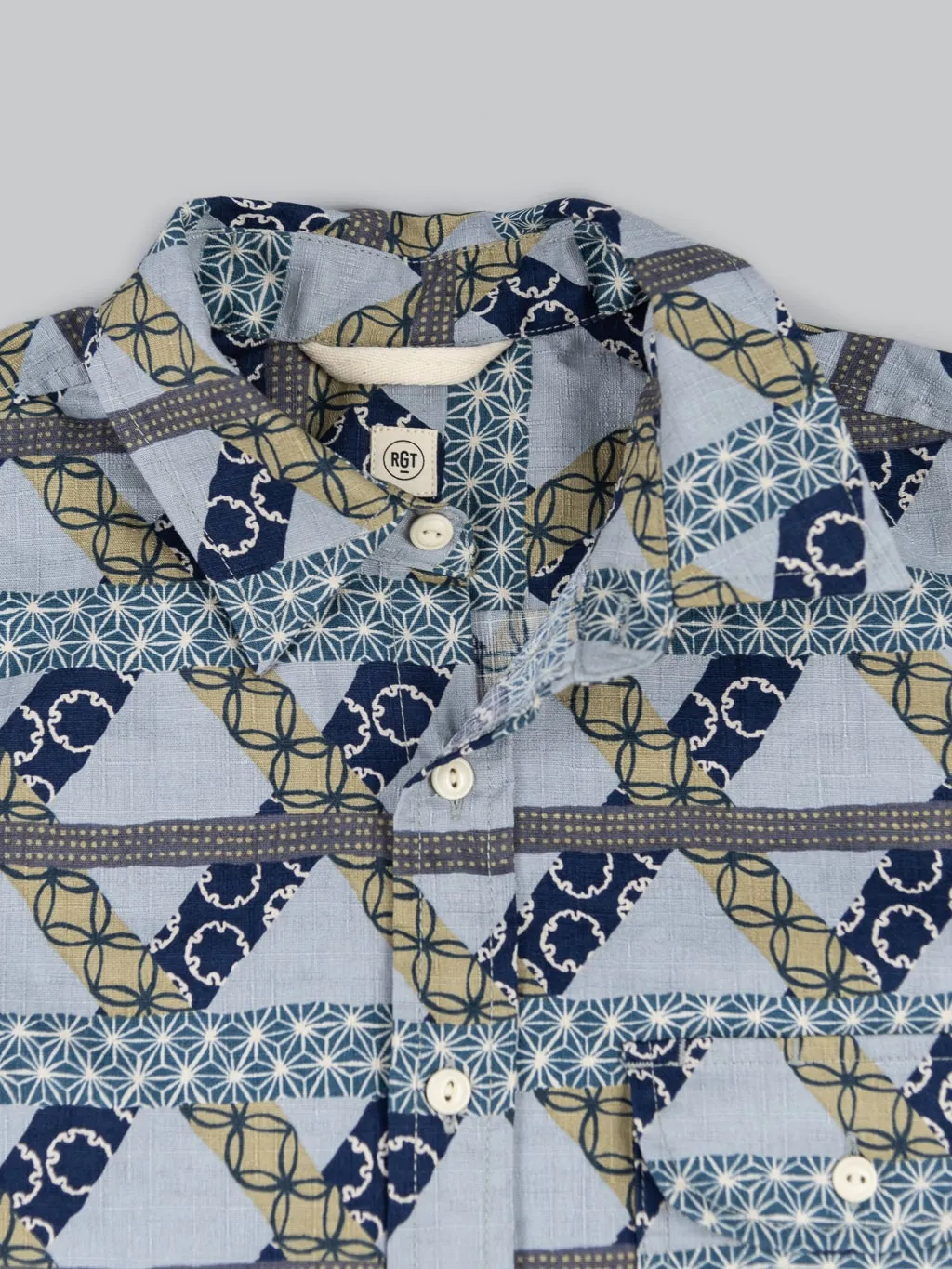 Rogue Territory Maker Shirt Grey Lattice