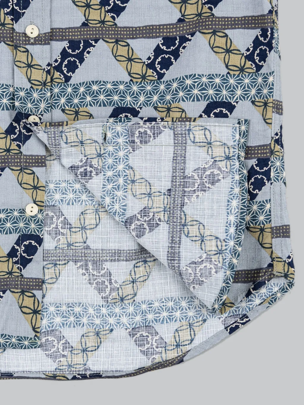 Rogue Territory Maker Shirt Grey Lattice
