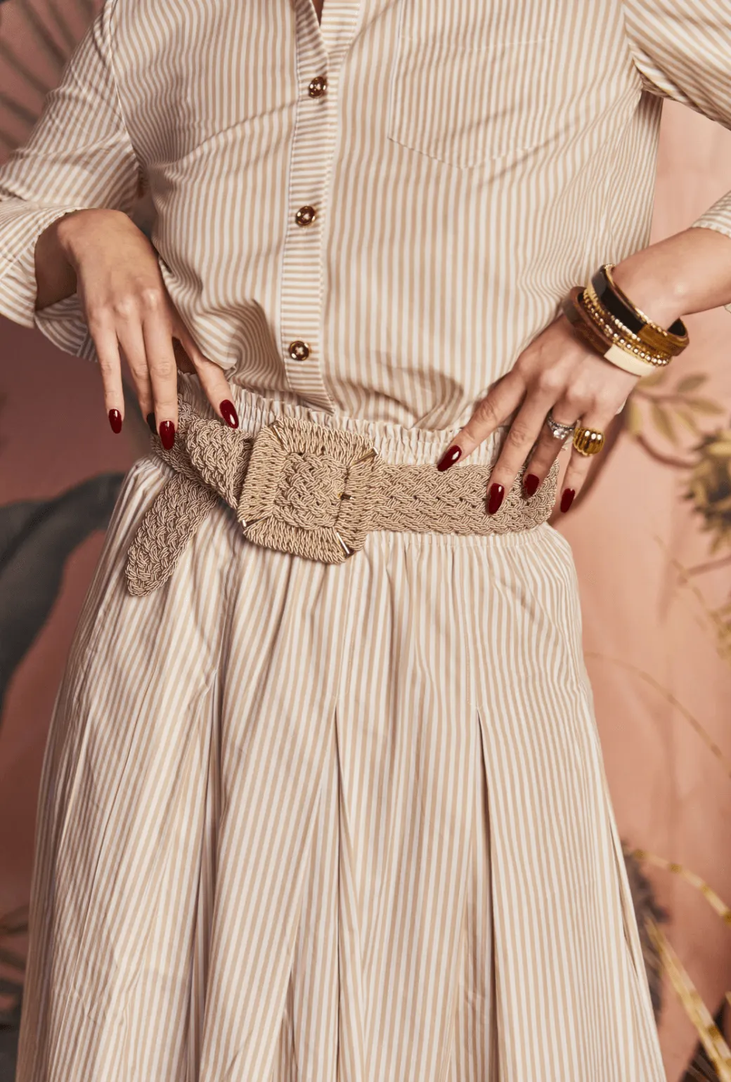 Rope Belt- Taupe