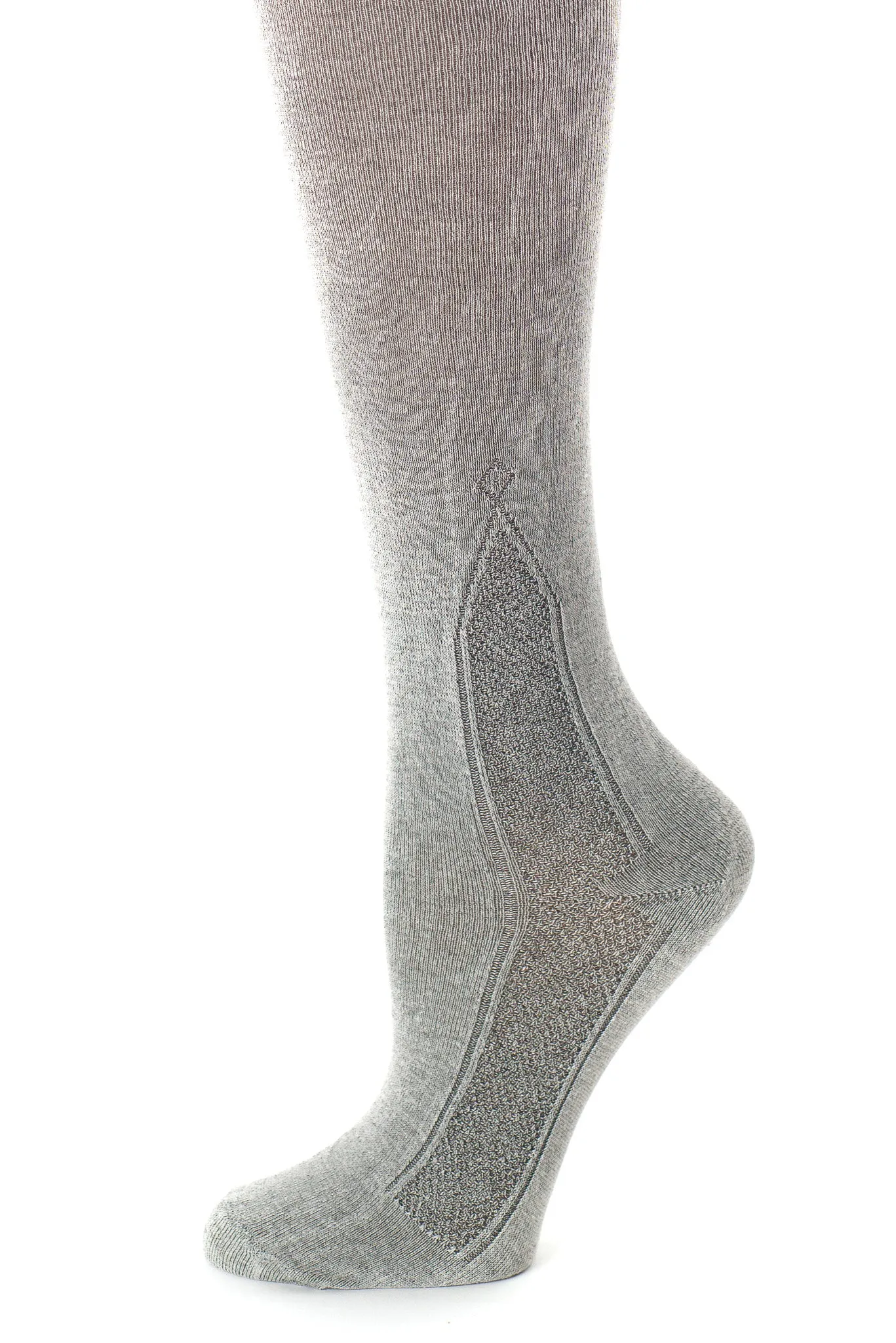 Seamed Clocked Silk Stockings