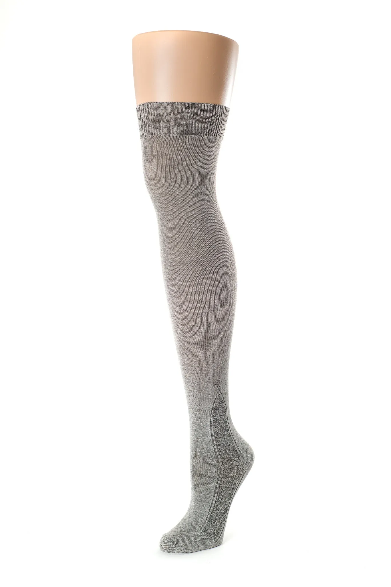Seamed Clocked Silk Stockings