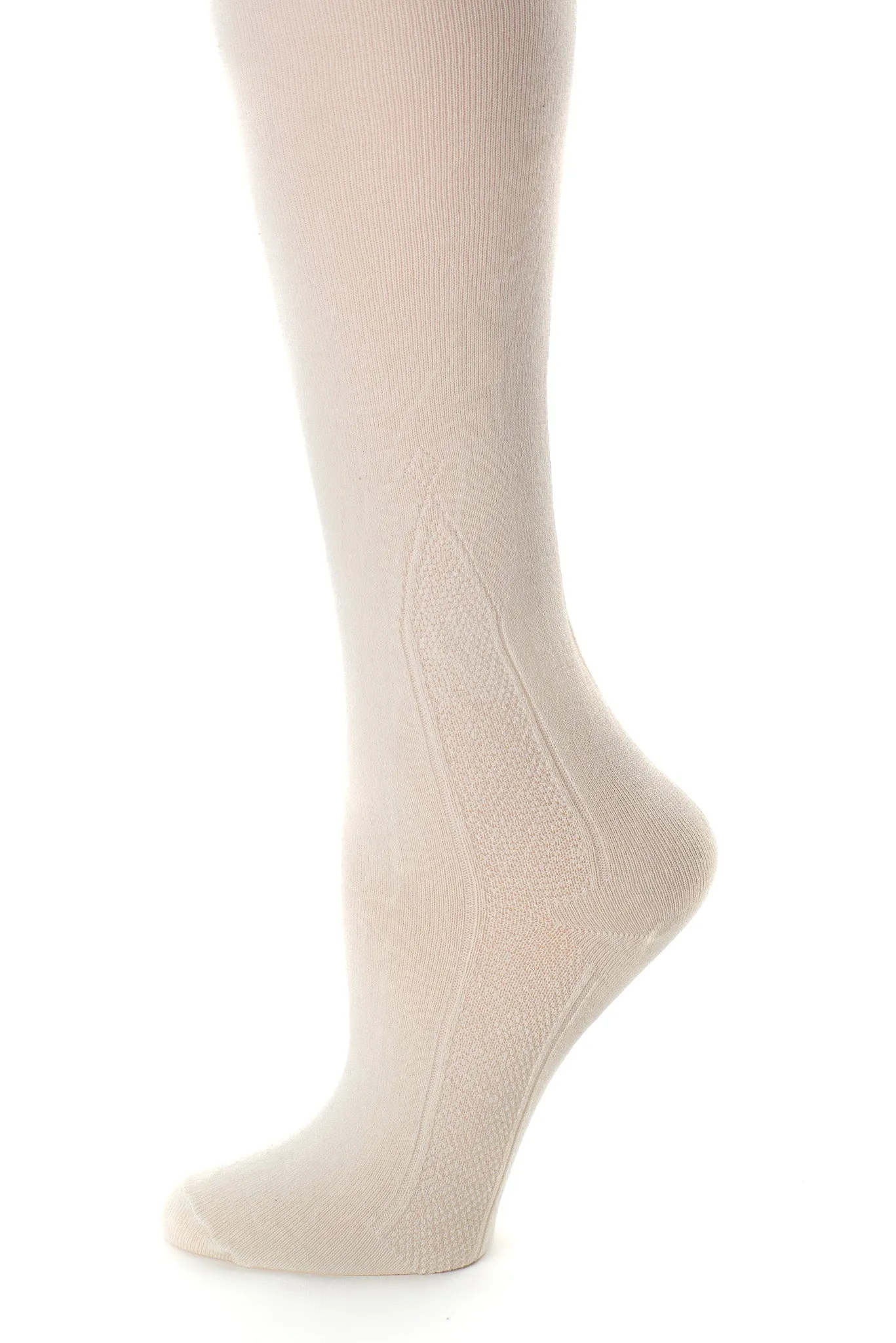 Seamed Clocked Silk Stockings
