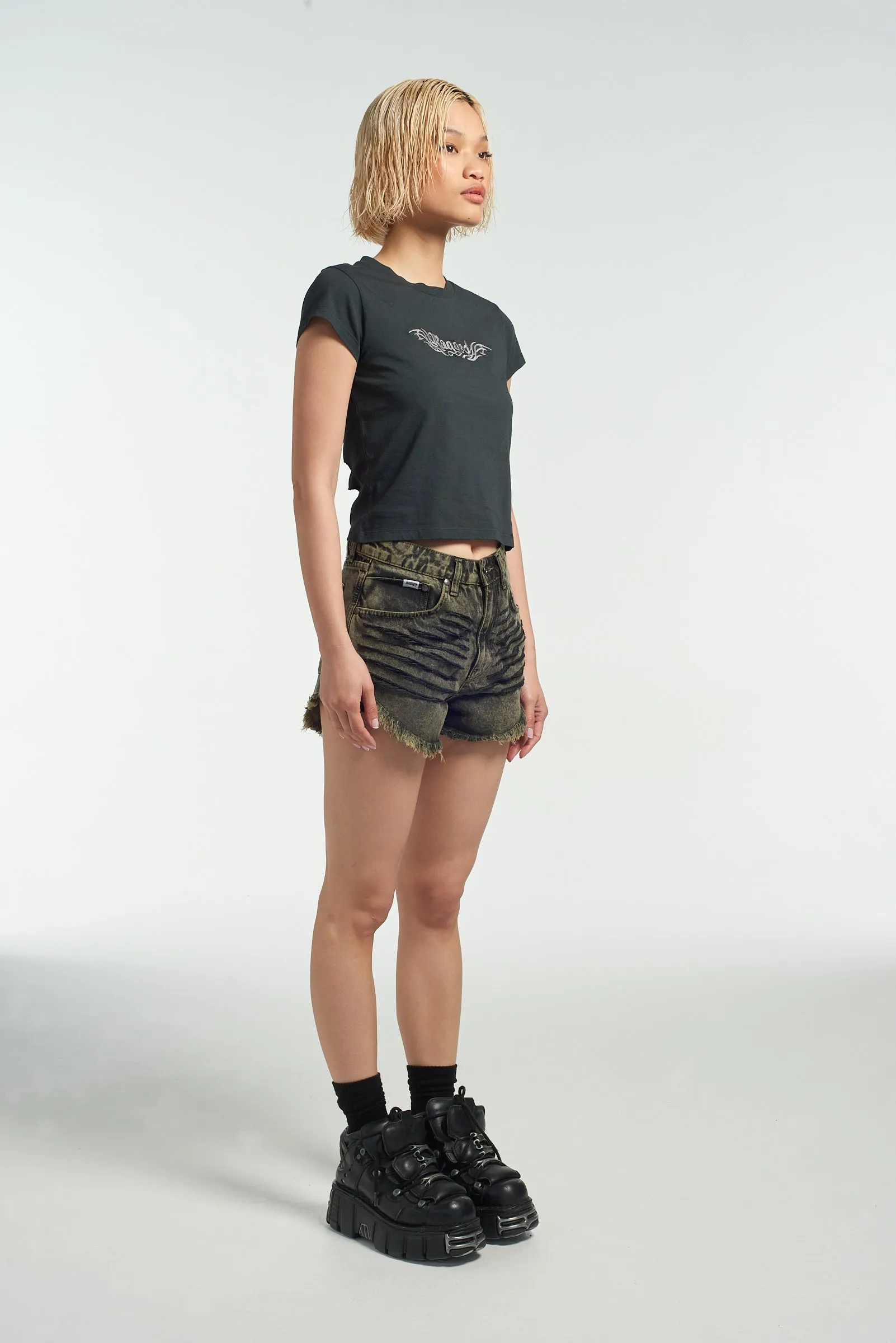 Serpent Sandwash Distressed Short