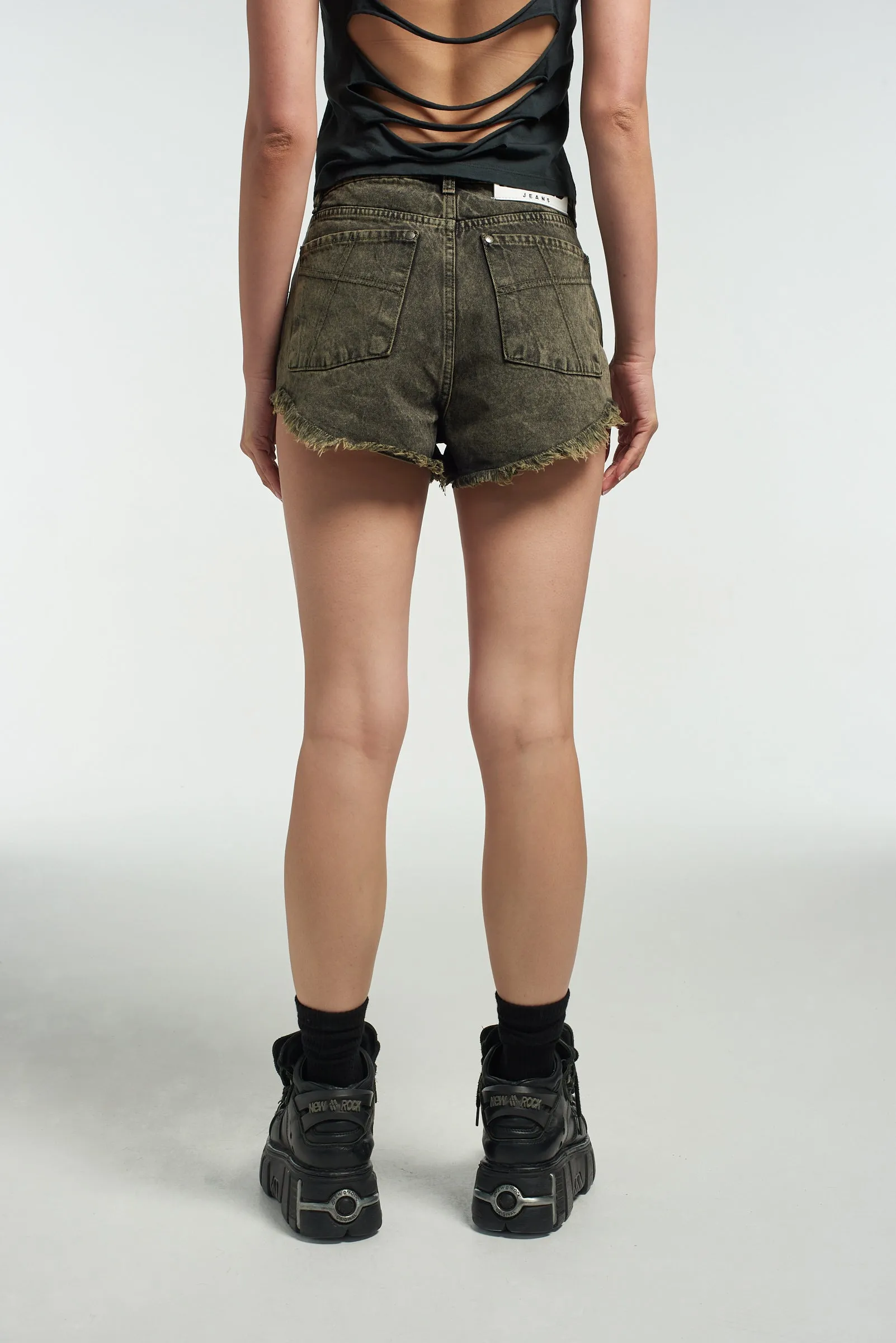Serpent Sandwash Distressed Short