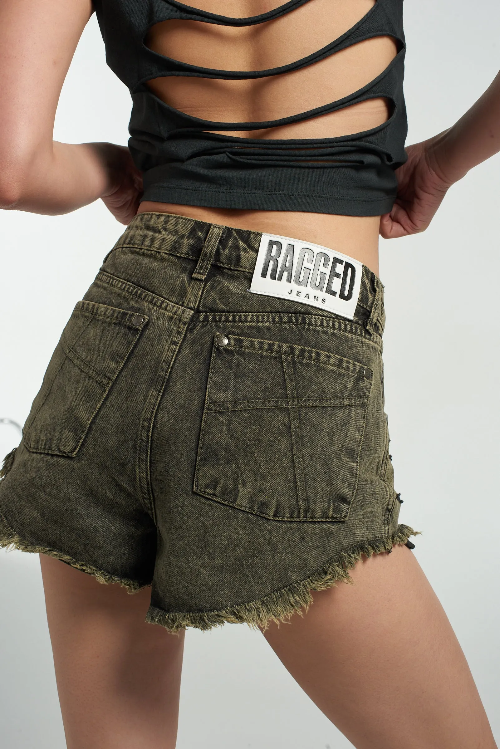 Serpent Sandwash Distressed Short