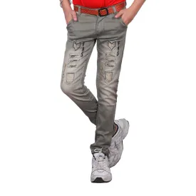 Slim Fit Grey Colour Jeans