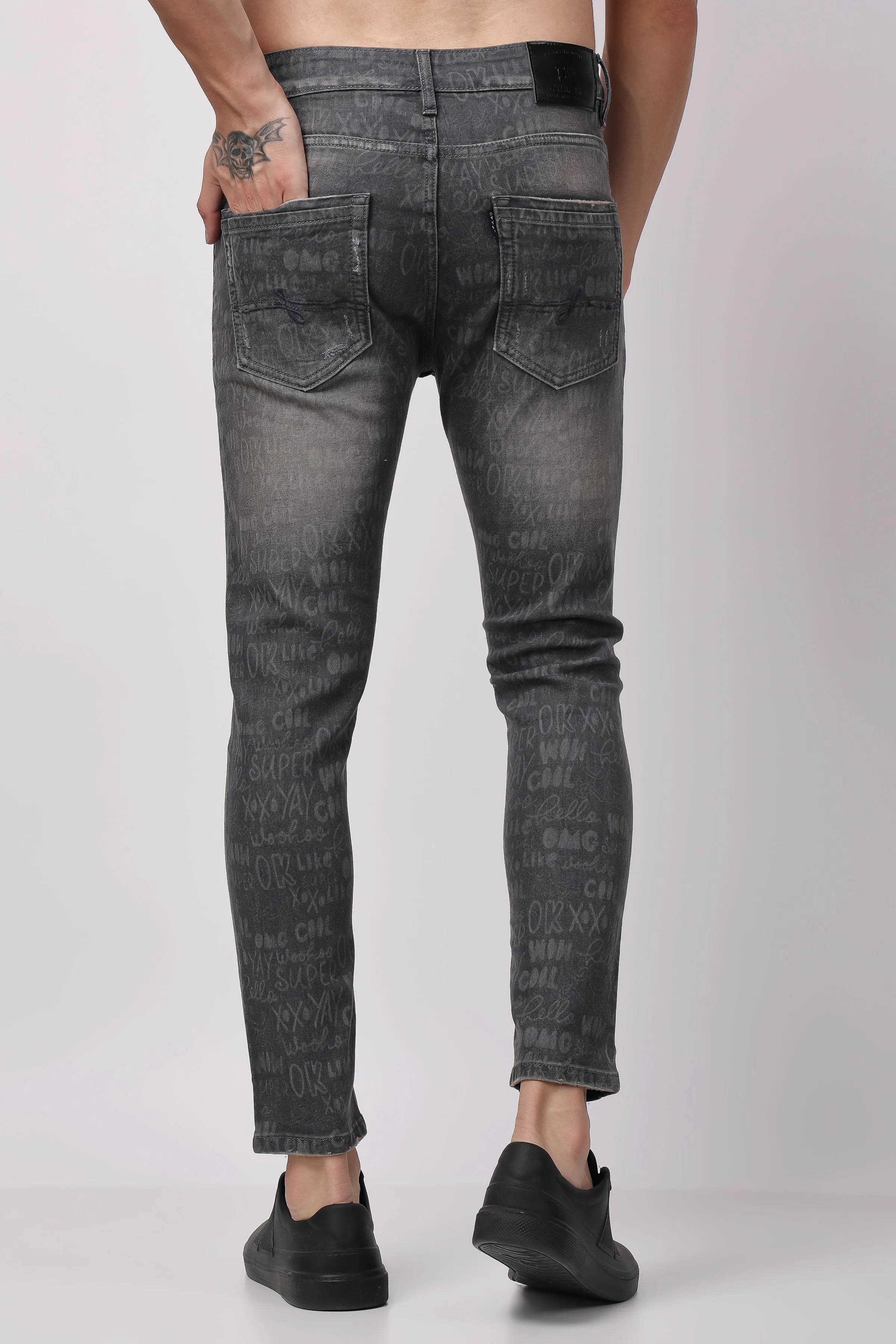 STYLOX MEN LASER DENIM ANKLE FIT - 5341-10700