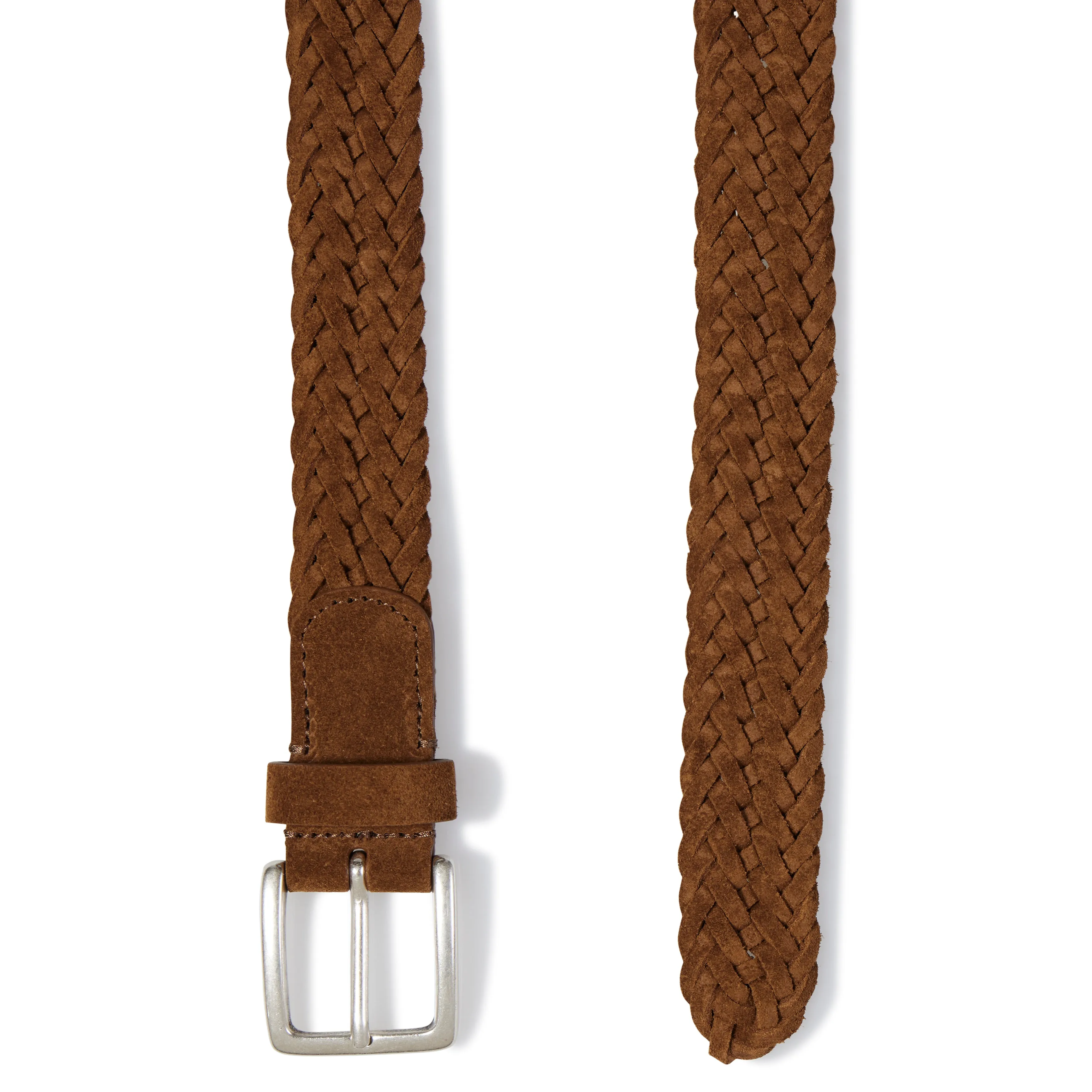 Suede Woven Unlined Belt