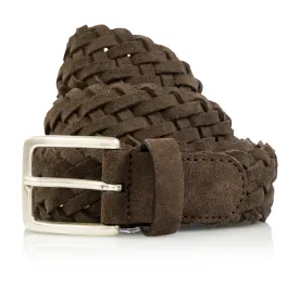 Suede Woven Unlined Belt