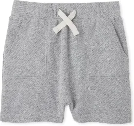 The Children's Place Baby Girls' and Toddler Tie Front Denim Pull On Shorts