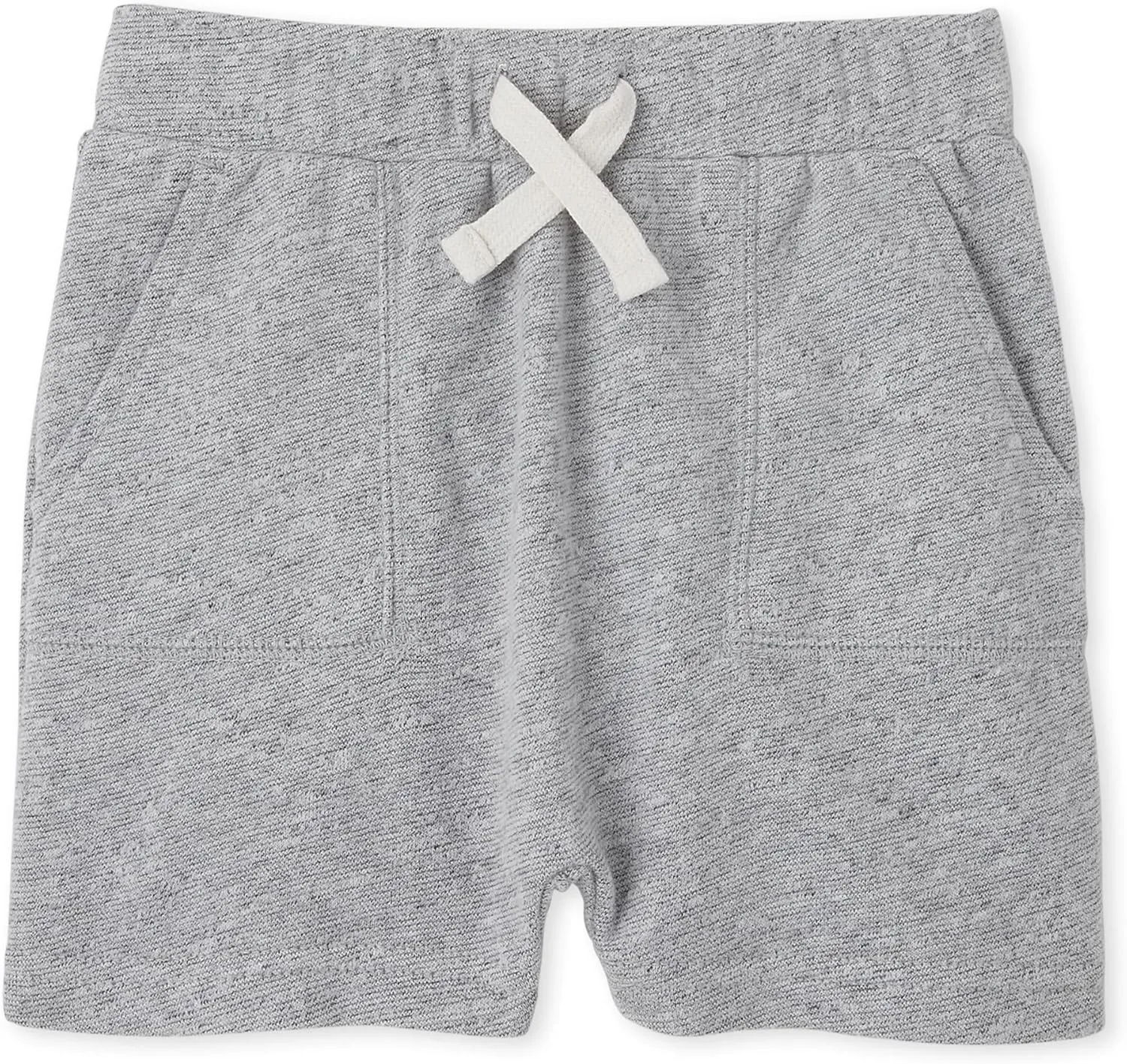 The Children's Place Baby Girls' and Toddler Tie Front Denim Pull On Shorts