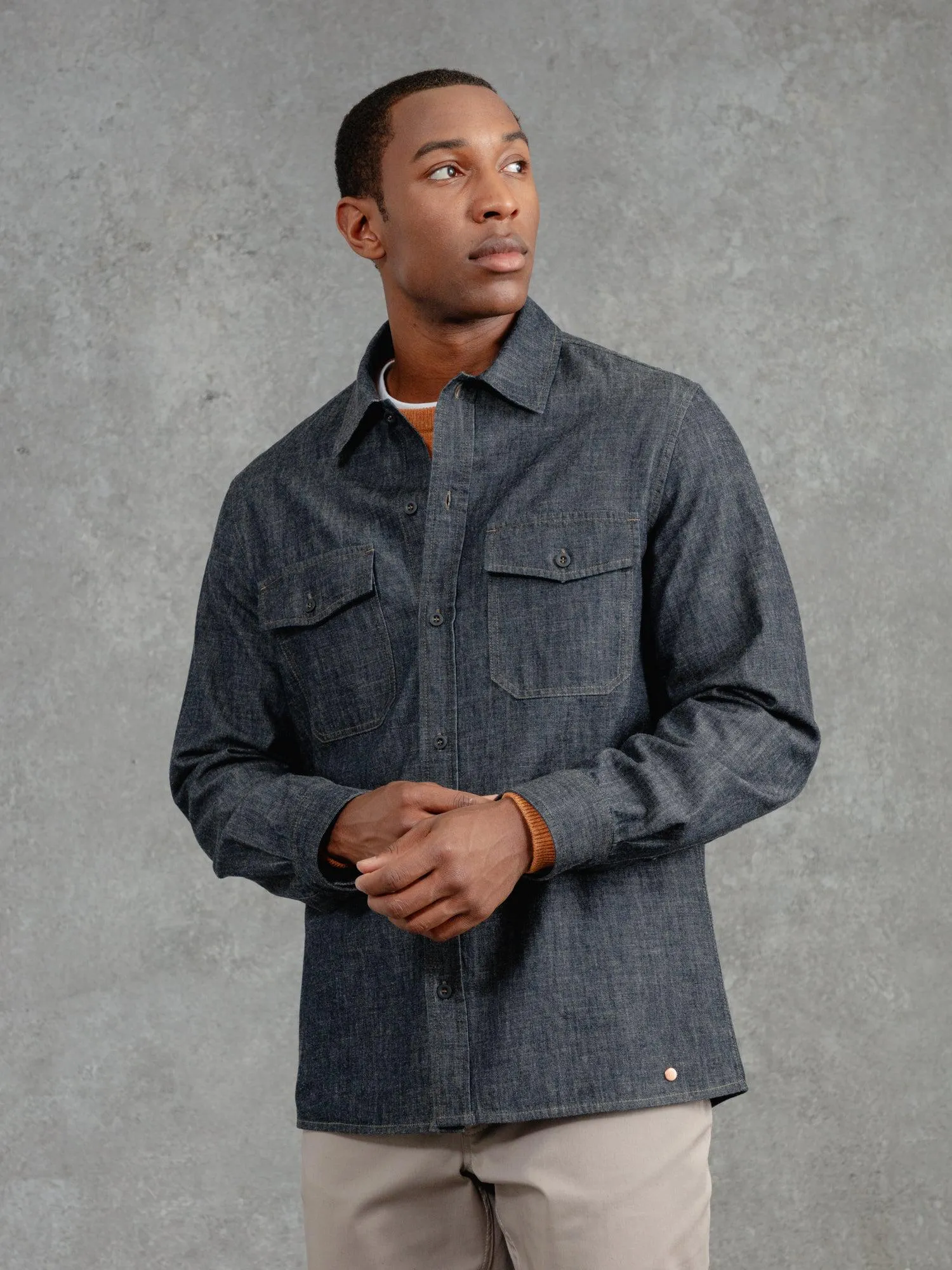 The Denim Utility Shirt