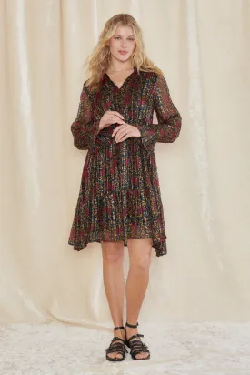Uma L/S Midi Dress