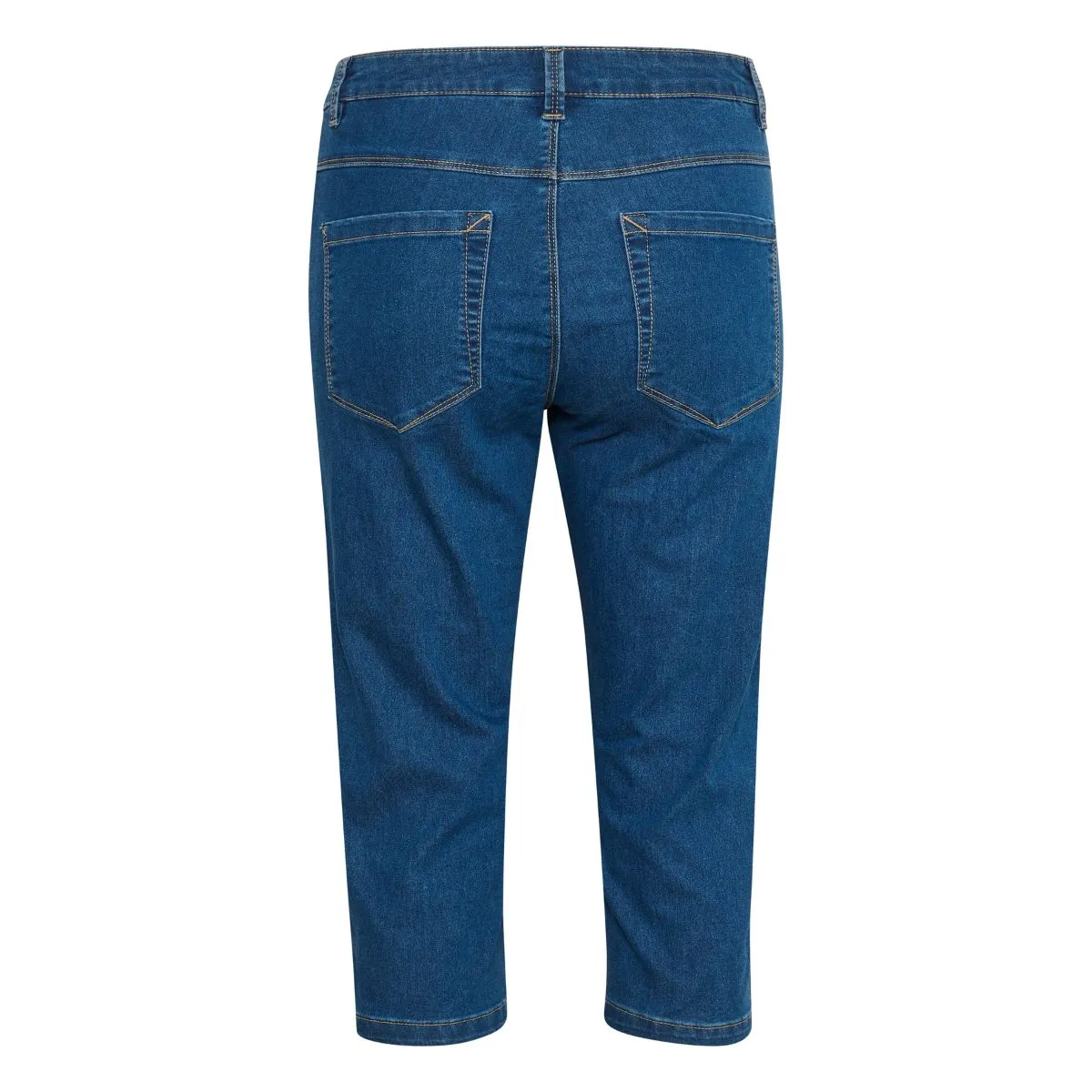 Vicky capri jeans medium blue washed denim