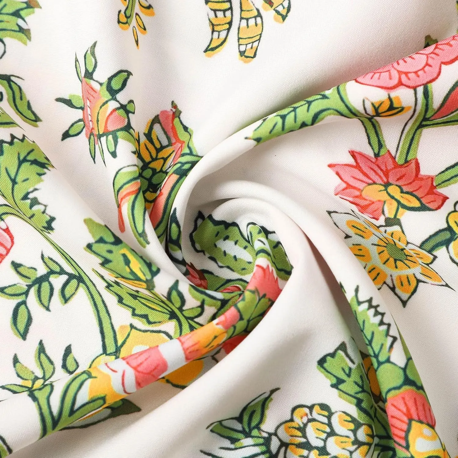 Women Floral Tie Shoulder Mini Dress Summer Cute Square Neck Loose Beach Short Dress Backless Boho Vocation Sundress